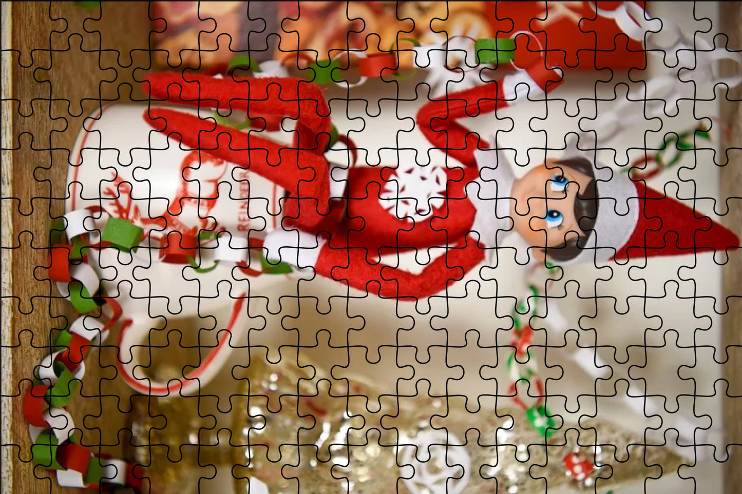 Elf on the Shelf Puzzle