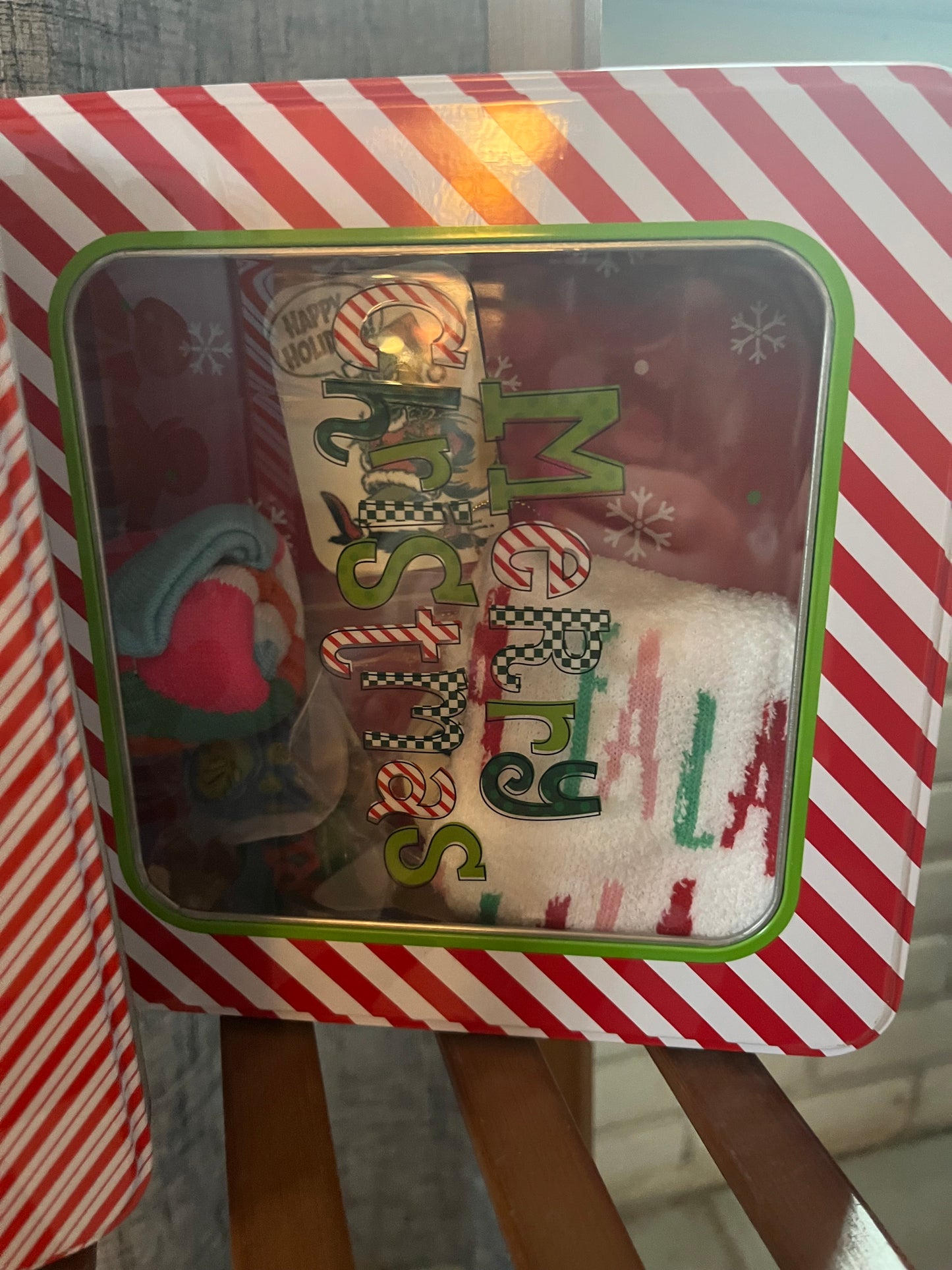 Mystery Christmas Tin