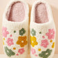 FLORAL FLOWER SLIPPERS