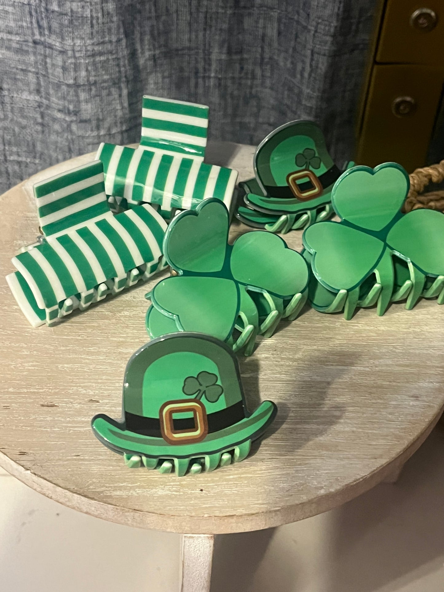 St Paddy Hair clip