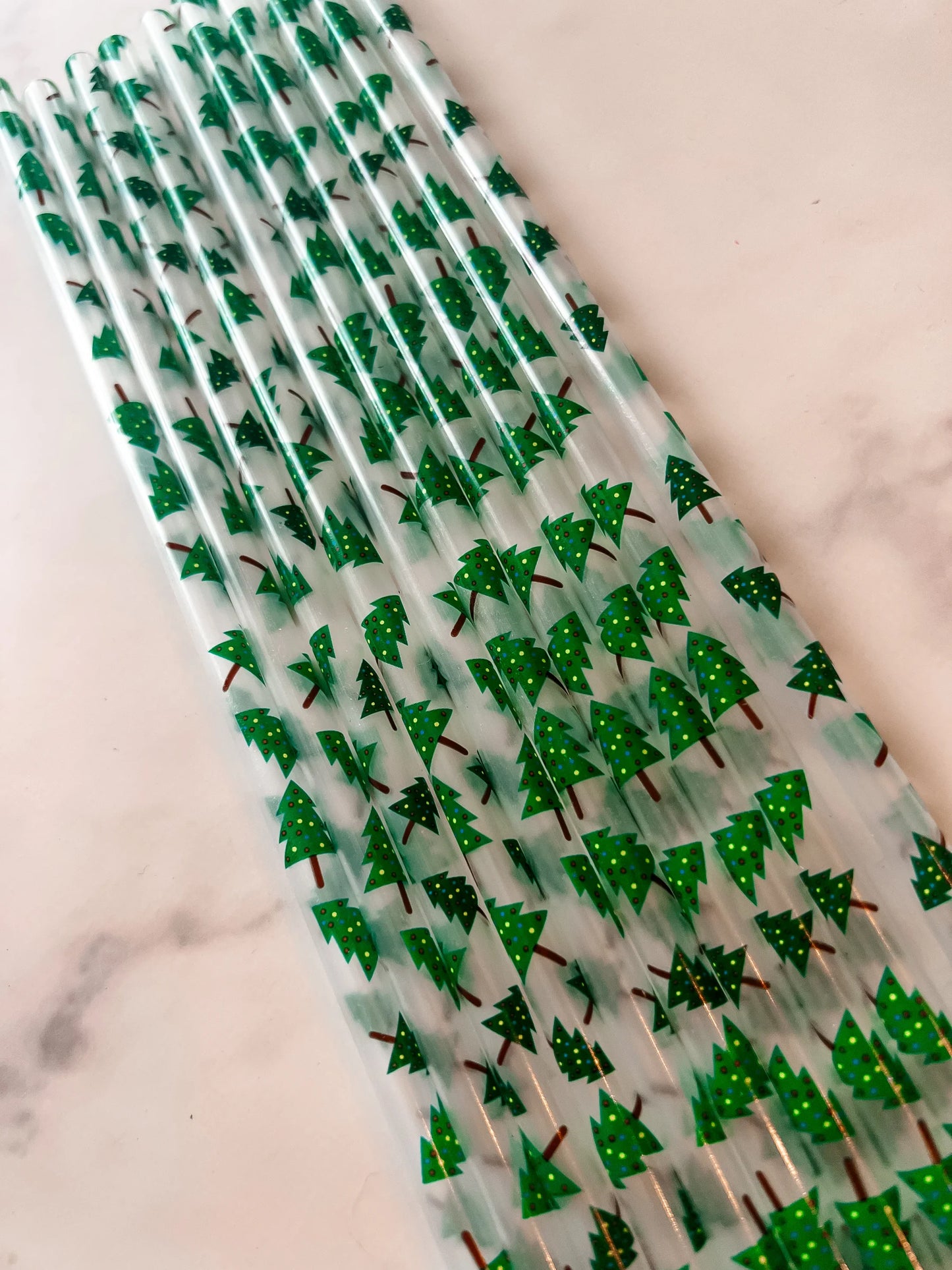 Christmas Tree- Color Changing Straws