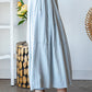 WASHED PLEATS DETAIL WIDE PANT