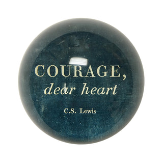 Courage Dear Heart Paperweight|Sugarboo