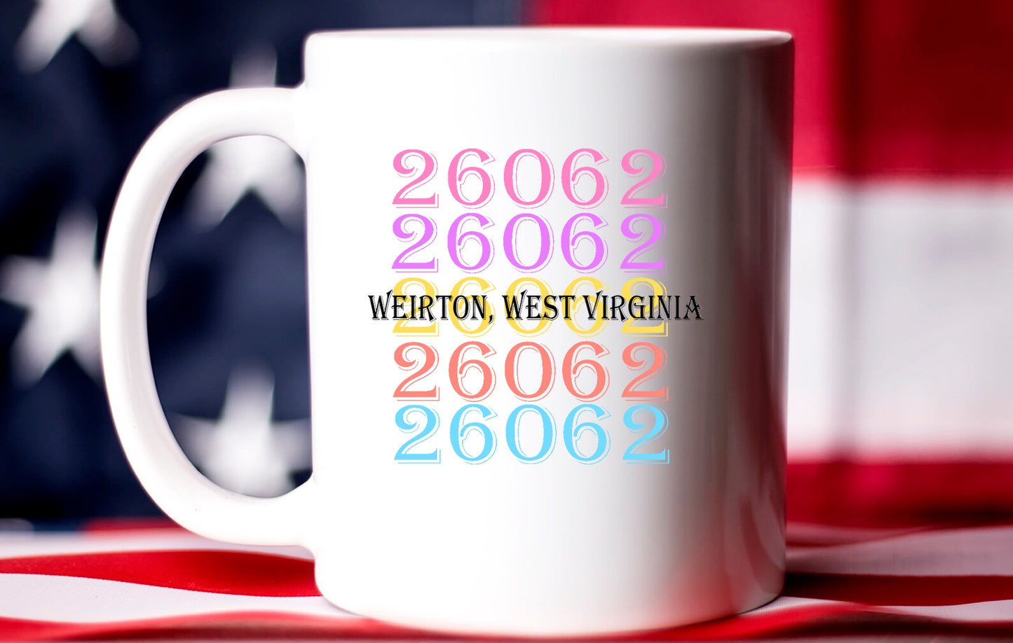 26062 WV Zip Code Coffee Cup