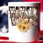 West Virginia Daisy Coffee Cup