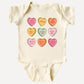 Valentine Hearts onsie