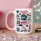 GILMORE GIRLS PINK MUG