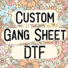 Gang Sheet