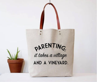 FUN CLUB - Parenting Tote Bag (mothers day gifts, spring)