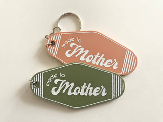 Cope and Co Custom Signs - Made to Mother Motel Key Inspired Keychain