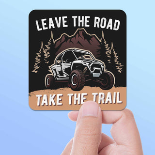 Sentinel Supply - Leave the Road Take the Trail Sticker